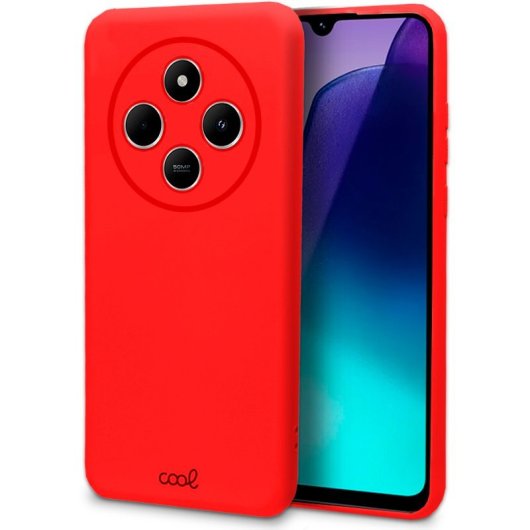 Topme Custodia In Pelle Portafoglio Per Redmi 14C / POCO C75 - Cover Con Supporto E Tasche Per Carte, Motivo Litchi, Blu Scuro