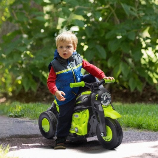 Aiyaplay Moto Eléctrica Para Niños De +2 Años con Función de Soplar Burbujas
