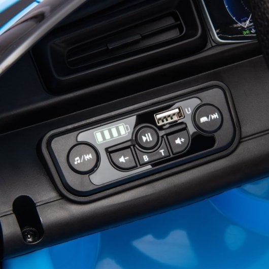 Aiyaplay Coche Eléctrico Para Niños De +3 Años Con Licencia Maserati Mc20 Azul