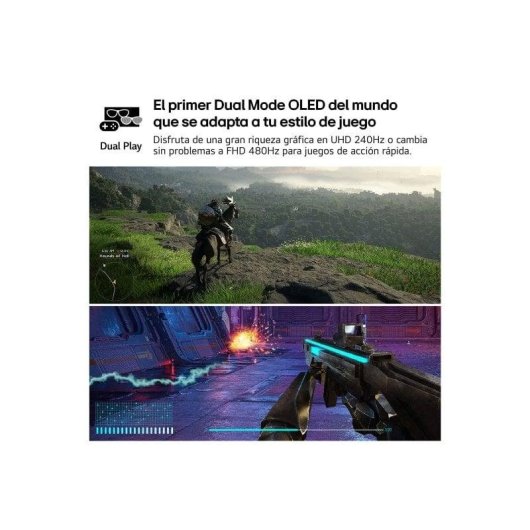 Écran PC LG UltraGear 32GS95UV-B 32" Ultra HD 4K 240Hz OLED HDR400 0.03ms FreeSync