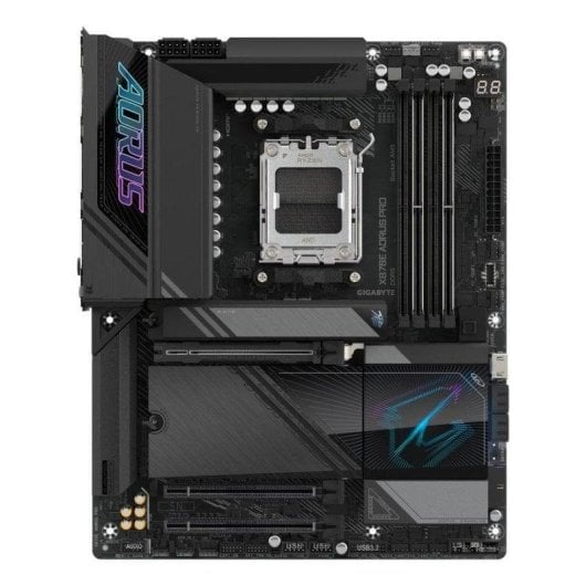 Placa Base Gigabyte X870E AORUS PRO AMD X870E AM5 DDR5 ATX WiFi 7 PCIe 5.0 USB 4 2.5GbE RGB