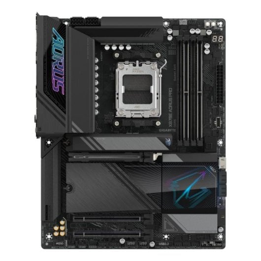 Placa Base Gigabyte X870E AORUS PRO AMD X870E AM5 DDR5 ATX WiFi 7 PCIe 5.0 USB 4 2.5GbE RGB