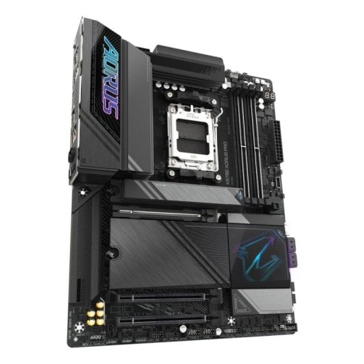 Placa Base Gigabyte X870E AORUS PRO AMD X870E AM5 DDR5 ATX WiFi 7 PCIe 5.0 USB 4 2.5GbE RGB