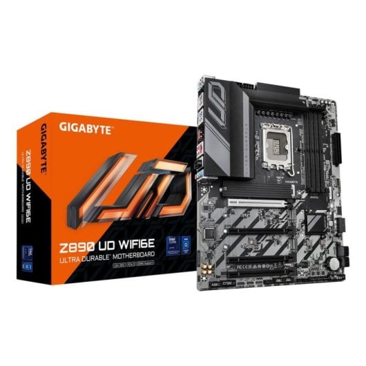 Carte mère Gigabyte Z890 UD WIFI6E Intel Z890 LGA1851 DDR5 ATX WiFi 6E 2.5GbE PCIe 5.0 RAID
