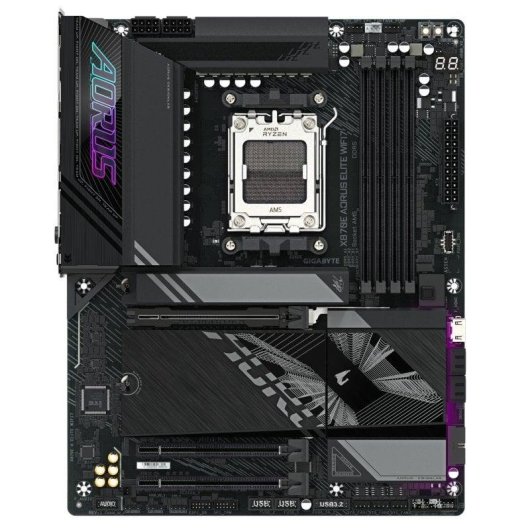 Carte mère Gigabyte X870E AORUS ELITE WIFI7 AMD X870E AM5 DDR5 ATX Wi-Fi 7 USB4