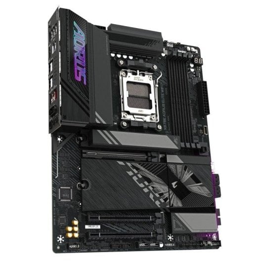 Carte mère Gigabyte X870E AORUS ELITE WIFI7 X870E Socket AM5 DDR5 ATX Wi-Fi 7 2.5GbE USB4 RAID
