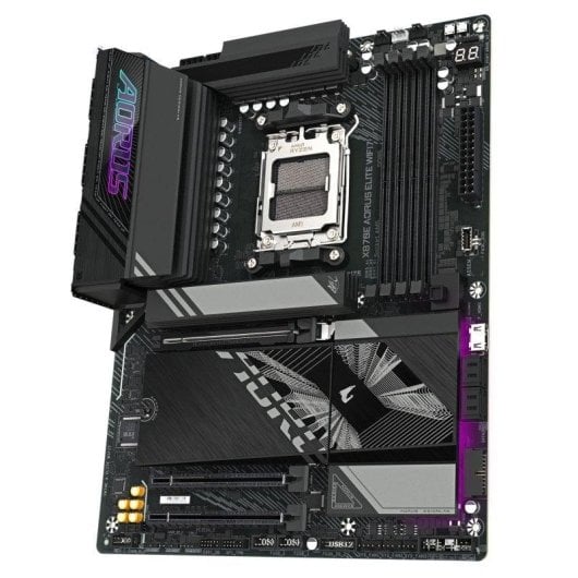 Carte mère Gigabyte X870E AORUS ELITE WIFI7 X870E Socket AM5 DDR5 ATX Wi-Fi 7 2.5GbE USB4 RAID