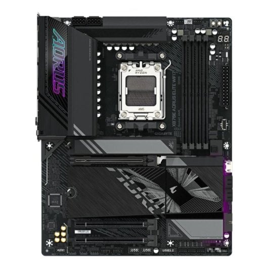 Carte mère Gigabyte X870E AORUS ELITE WIFI7 X870E Socket AM5 DDR5 ATX Wi-Fi 7 2.5GbE USB4 RAID