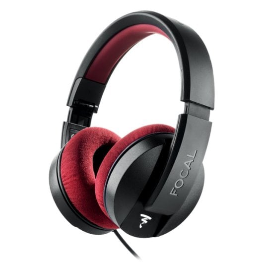Focal Listen Pro Auriculares Profesionales Cerrados para Estudio Negro/Rojo
