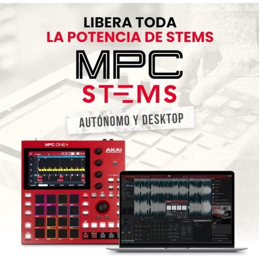 AKAI Professional MPC One+ Caja de Ritmos Autónoma y Controlador MIDI con WiFi