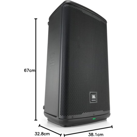 JBL Pro EON 712 Caja Activa de 2 Vías de 12" + 1" 1300 W Bluetooth Negro