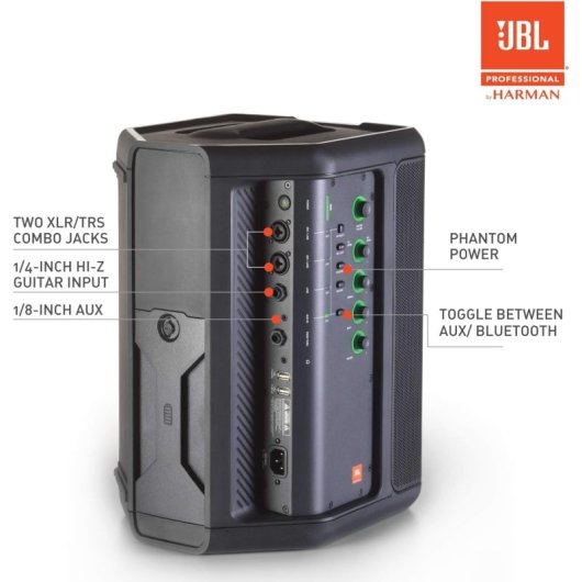JBL Pro Eon One Compact Sistema de PA Portátil Todo en Uno a Batería con Mezclador Profesional