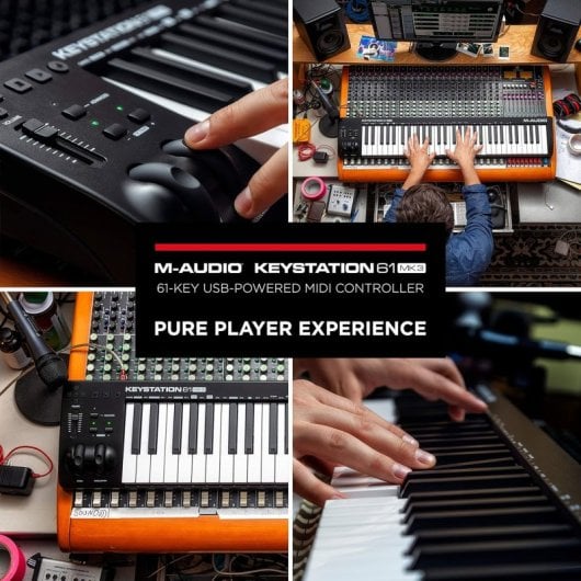 Controller USB/MIDI tastiera M-AUDIO KEYSTATION 61MK3