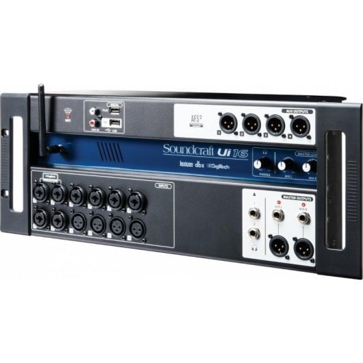 Soundcraft Ui16 Mezclador Digital de 16 Canales con Control Inalámbrico