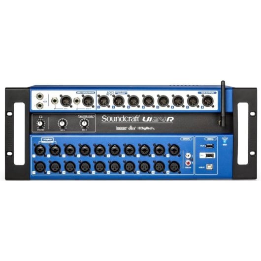 Mixer digitale a 24 canali/registratore multitraccia USB con controllo wireless