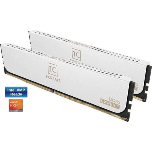 Team Group T-Create Expert DDR5 6000 MHz 32 GB 2 x 16 GB CL30 Dual AMD EXPO und Intel XMP Weiß
