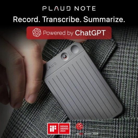 Plaud Note Argent M80