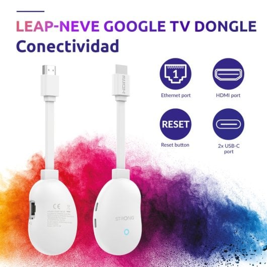 Clé LEAP NEVE 4K Google TV Dolby Vision