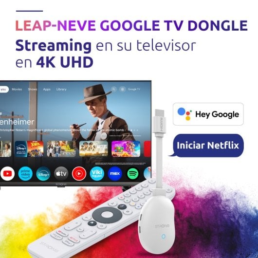 Clé LEAP NEVE 4K Google TV Dolby Vision