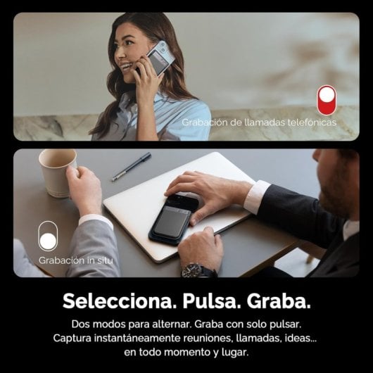 Plaud Note Grabadora de Voz y Audio con Inteligencia Artificial 64GB Black