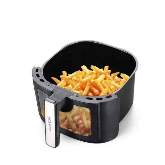 Fritadeira de Ar Prixton Cook Organics Pro 7L 1500W com 12 Programas e Janela