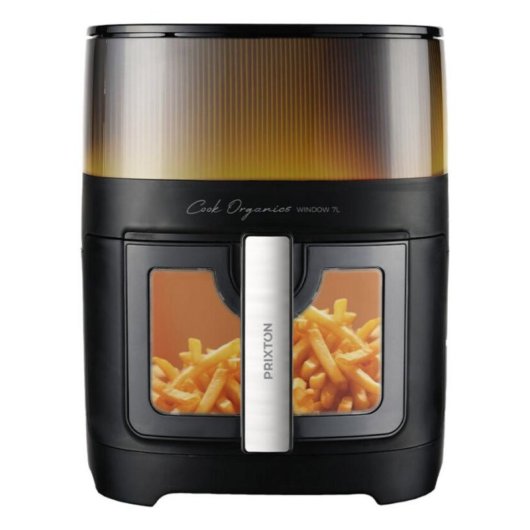 Friggitrice ad Aria Prixton Cook Organics Pro Finestra 7L 1500W Programmi Automatici