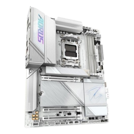 Carte mère Gigabyte X870E AORUS PRO ICE X870E AM5 DDR5 ATX WiFi 7 USB4 PCIe 5.0 M.2 2.5GbE