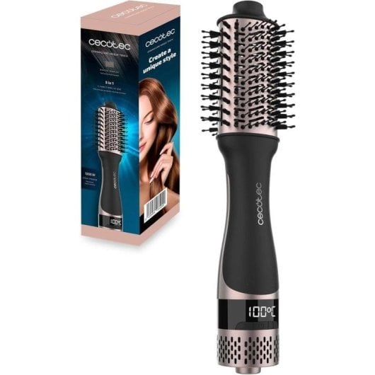 Brosse soufflante Cecotec Bamba CeramicCare Unique Touch ionique 1200W écran LCD