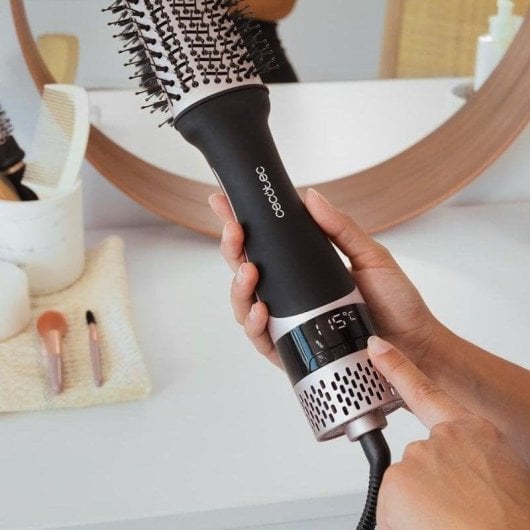 Warmluftbürste Cecotec Bamba CeramicCare Unique Touch 1200W Ionen Keramik 4 Temperaturstufen Digitaldisplay