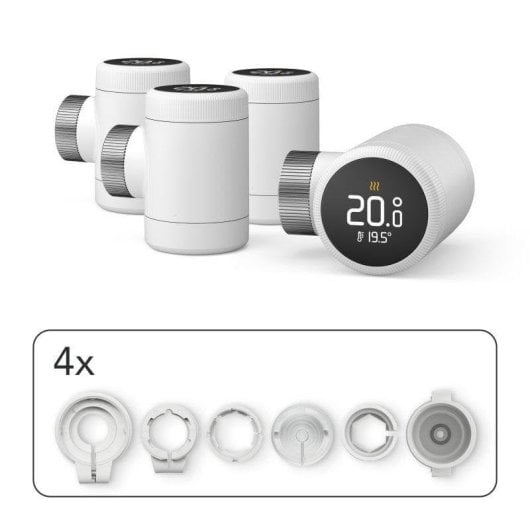 Tado X Pack 5 Cabezales Termostáticos Inteligentes