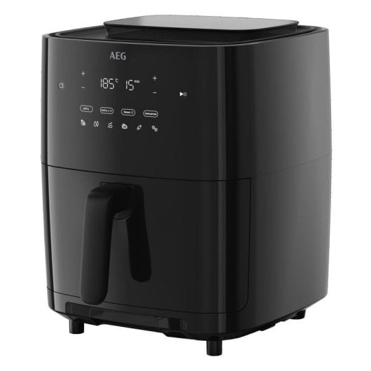 Heißluftfritteuse AEG Serie 8000 Gourmet 6 AAF7SB 6,9L 1700W Touch Display Dampf Funktion