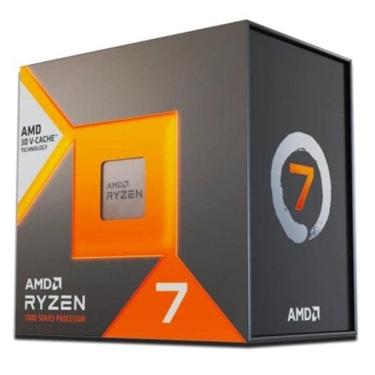 Processeur AMD Ryzen 7 7800X3D 8 Cœurs 4,2 GHz Base 5,0 GHz Turbo 96 Mo 3D V-Cache Socket AM5