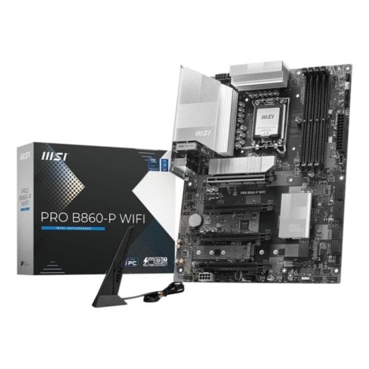 Carte mère MSI PRO B860-P WIFI Intel B860 LGA 1851 DDR5 ATX WiFi 7 Thunderbolt 4 PCIe 5.0