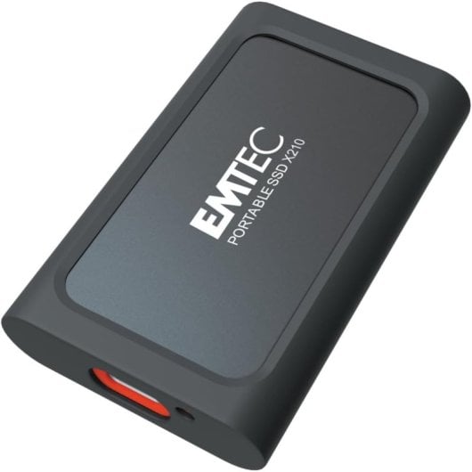 Emtec X210 Elite 512 GB USB Typ-C 3.2 Gen 2 (3.1 Gen 2) Schwarz