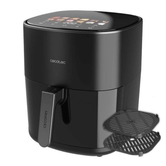 Airfryer Cecotec Cecofry Grill Duoheat 6500 Double Résistance Fenêtre 6,5L 2200W