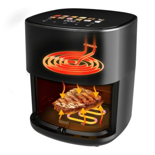 Cecotec Cecofry Grill Duoheat 6500 Freidora De Aire Sin Aceite 6.5L