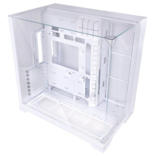 Boîtier PC Lian Li O11 Vision Compact Blanc ATX E-ATX Verre Trempé