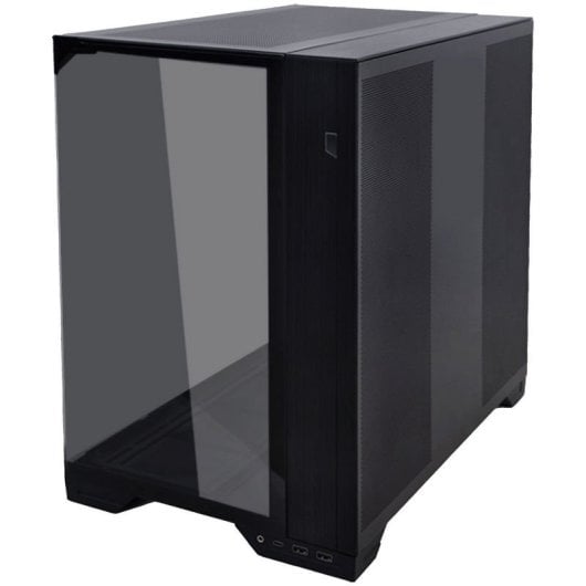 Lian-Li O11 Vision Compact Torre E-ATX Cristal Templado USB-C 3.0 Negra