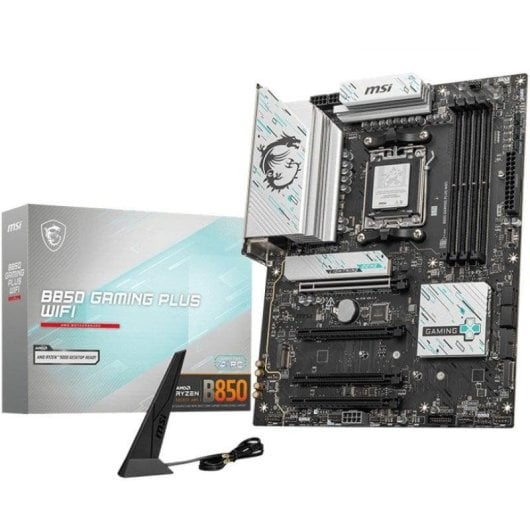 Carte mère MSI B850 GAMING PLUS WIFI AMD B850 Socket AM5 DDR5 ATX WiFi 7 PCIe 5.0 5GbE M.2 RAID