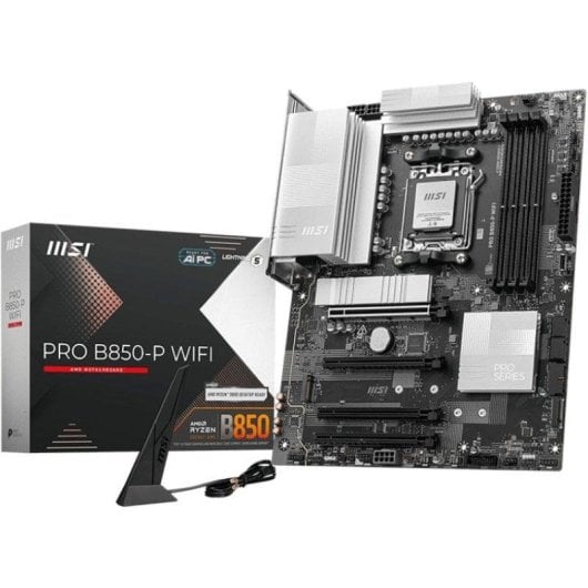 Carte mère MSI PRO B850-P WIFI B850 Socket AM5 DDR5 ATX WiFi 7 5GbE M.2 RAID