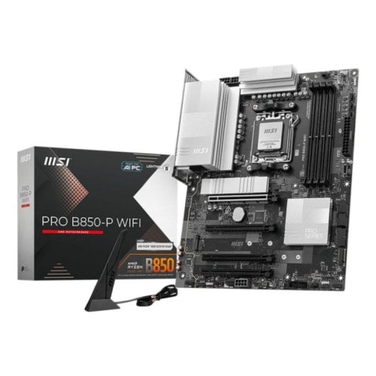Carte mère MSI PRO B850-P WIFI B850 Socket AM5 DDR5 ATX WiFi 7 5GbE M.2 RAID