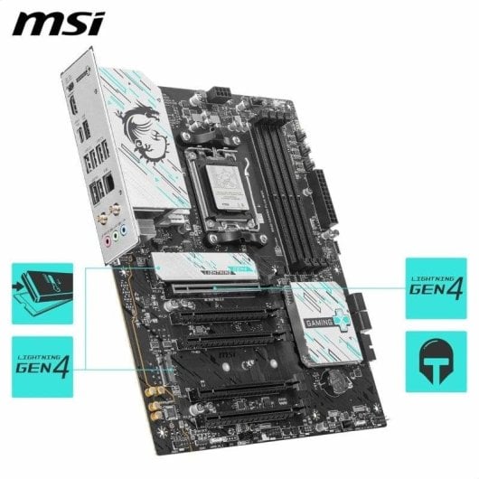Motherboard MSI B840 GAMING PLUS WIFI AMD B840 Sockel AM5 DDR5 ATX Wi-Fi 7 M.2 Audio Boost