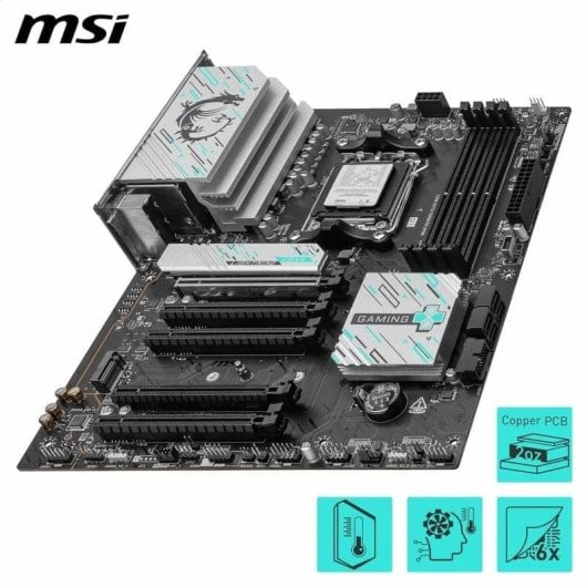 Motherboard MSI B840 GAMING PLUS WIFI AMD B840 Sockel AM5 DDR5 ATX Wi-Fi 7 M.2 Audio Boost