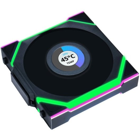 Lian-Li UNI FAN SL WIRELESS LCD 120 ARGB Ventoinha Suplementar com Ecrã 120mm Preta