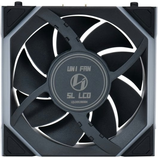 Lian-Li UNI FAN SL WIRELESS LCD 120 ARGB Ventoinha Suplementar com Ecrã 120mm Preta