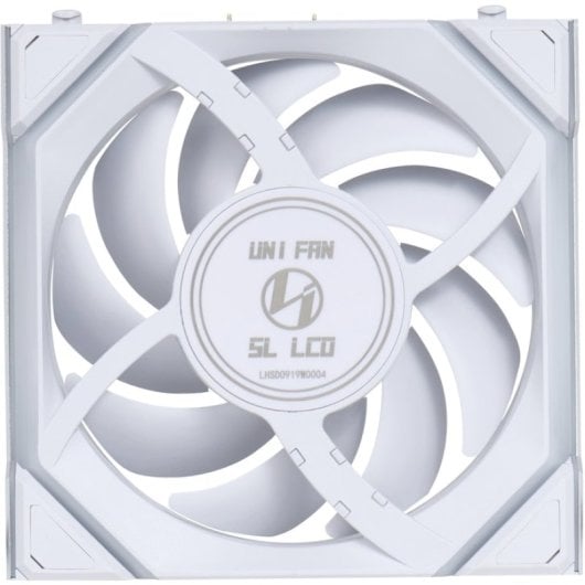 Lian-Li UNI FAN SL Wireless LCD 120 Confezione da 3 ventole supplementari 120 mm Bianco