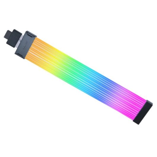 Câble d'extension ARGB sans fil Lian-Li Strimer pour GPU 12 V - 2 x 6 largeurs avec contrôle sans fil