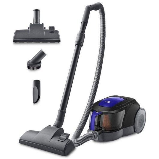 Aspirador sem Saco LG VC5506NHTB 650W Tubo Telescópico Filtro 3 Etapas 1,1L
