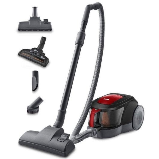 Aspirador sem Saco LG VC5506NHTCR 650W Capacidade 1,1L Animais Escova Multisuperfície