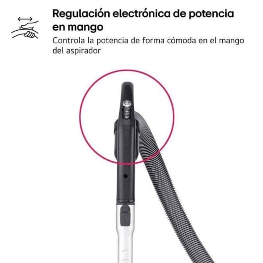 LG Kompressor VK8506NHAC Aspiradora Trineo sin Bolsa 650W Azul